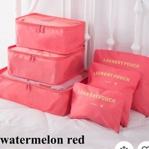 NEW! 6 piece set of Packing Cubes Organizers *Restock*